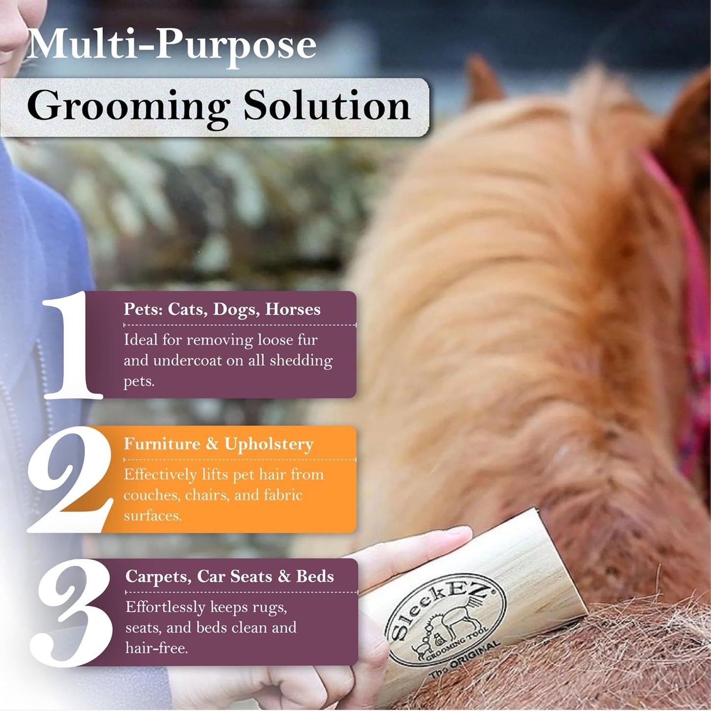 The ORIGINAL by SleekEZ® (Large) Grooming Tool