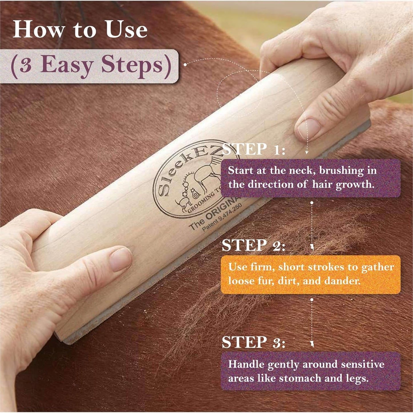 The ORIGINAL by SleekEZ® (Large) Grooming Tool